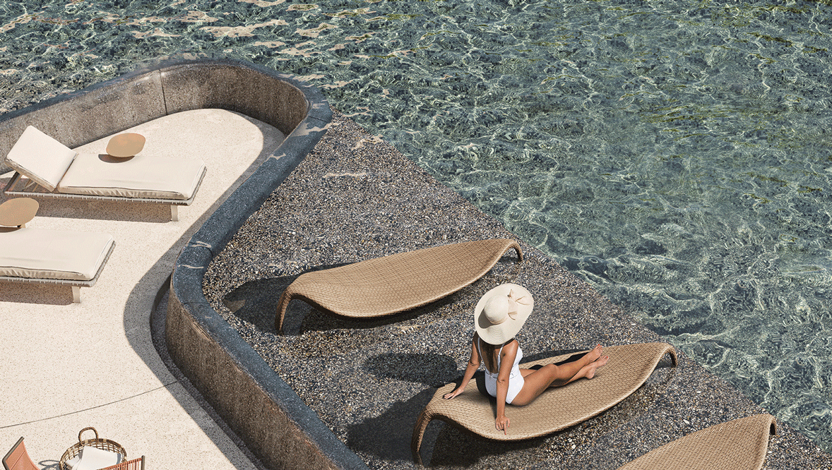Bioma pool deck rendering